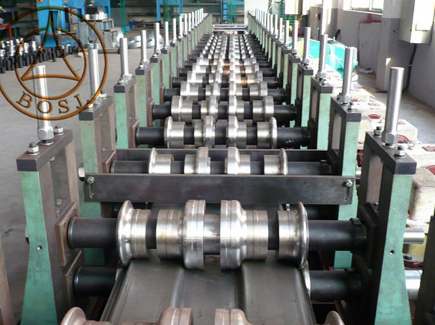 Galvanized Steel Anode Plate C Purlin Roll Forming Machine